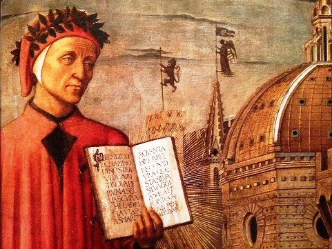 The footsteps of Dante in Venice