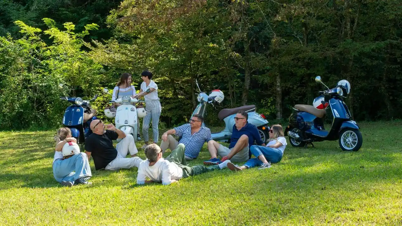 Vespa Rent Vespa tour of the Prosecco Hills in Italy